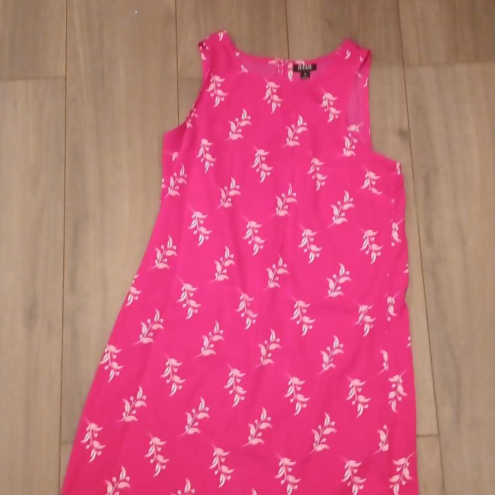 ana pink floral dress